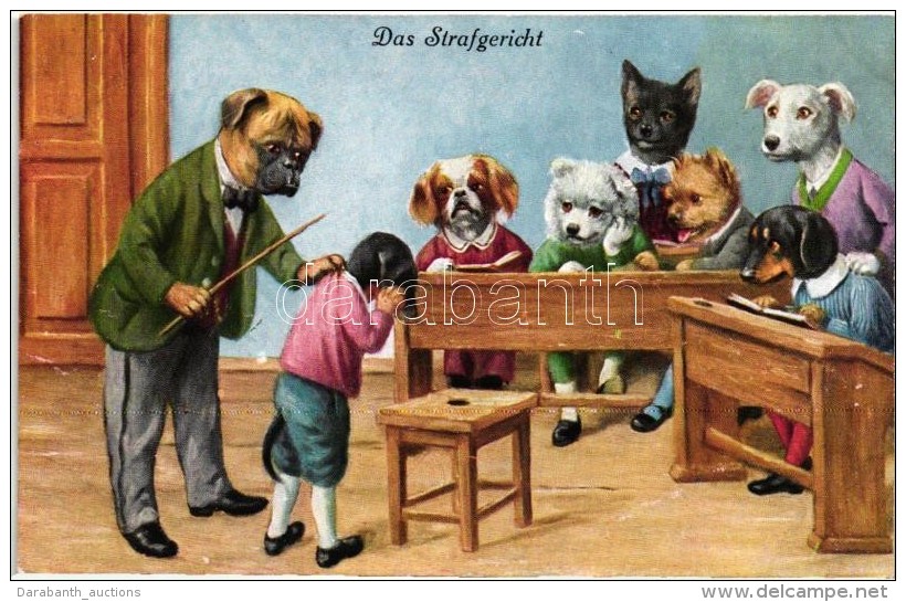 ** T2/T3 Das Strafgericht / The Criminal Dog Court (EK) - Zonder Classificatie