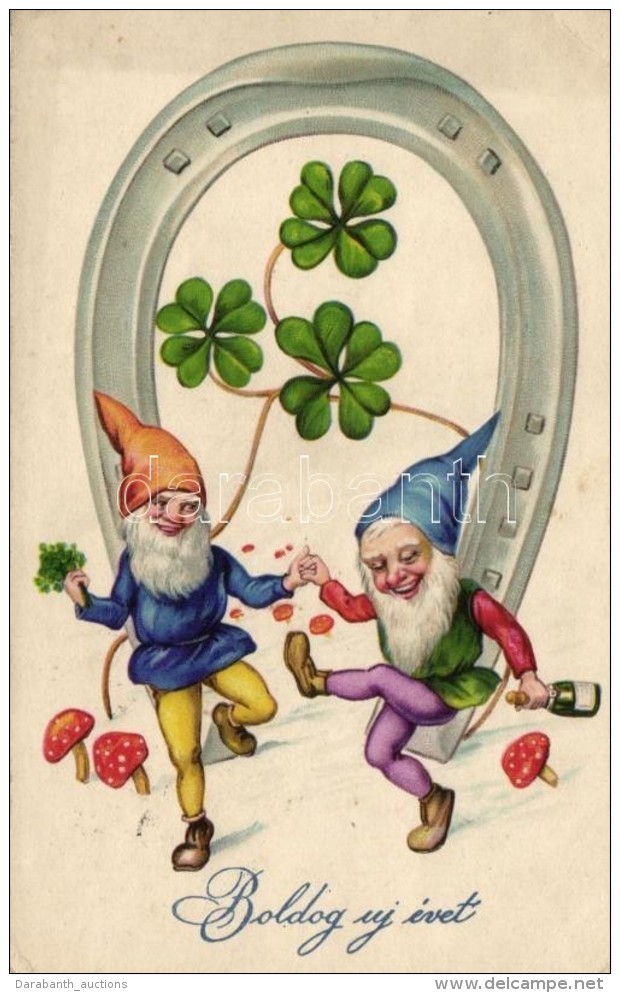 * T2/T3 Boldog &uacute;j &eacute;vet! Amag 2627 / New Year, Dwarves Litho - Sin Clasificación