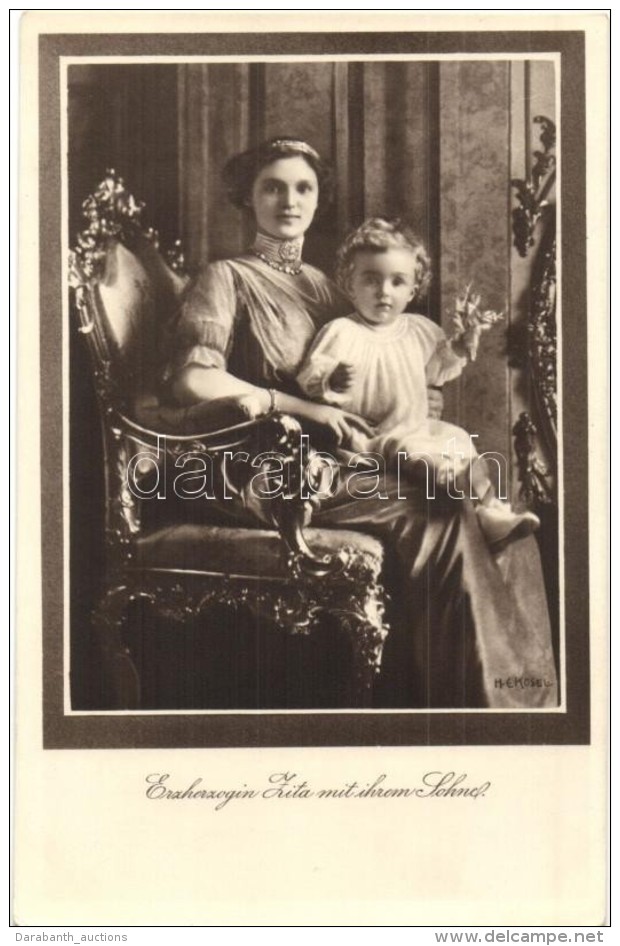 * T2 Erzherzogin Zita Mit Ihren Sohne / Zita With Her Son, Otto - Zonder Classificatie