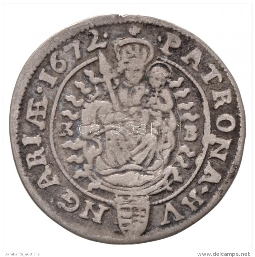 1672K-B 6kr Ag 'I. Lip&oacute;t' (2,95g) T:2,2-
Hungary 1672K-B 6 Kreuzer Ag 'Leopold I' (2,95g)... - Non Classificati