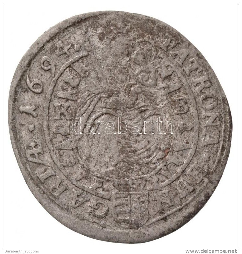 1694K-B 3kr Ag 'I. Lip&oacute;t' (1,53g) T:2- Patina
Hungary 1694K-B 3 Kreuzer Ag 'Leopold I' (1,53g) C:VF... - Zonder Classificatie