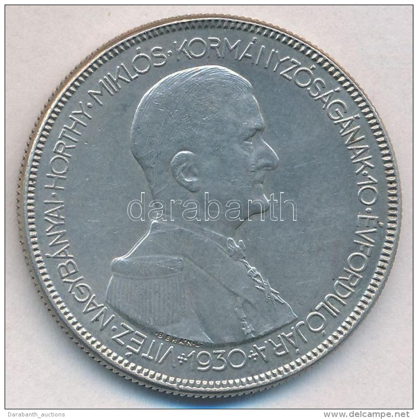 1930. 5P Ag 'Horthy Jobbra' T:2
Adamo P8 - Sin Clasificación