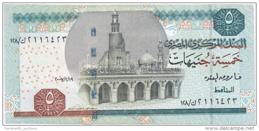 Egyiptom 2007. 5Å T:II-,III
Egypt 2007. 5 Pounds C:VF,F - Sin Clasificación