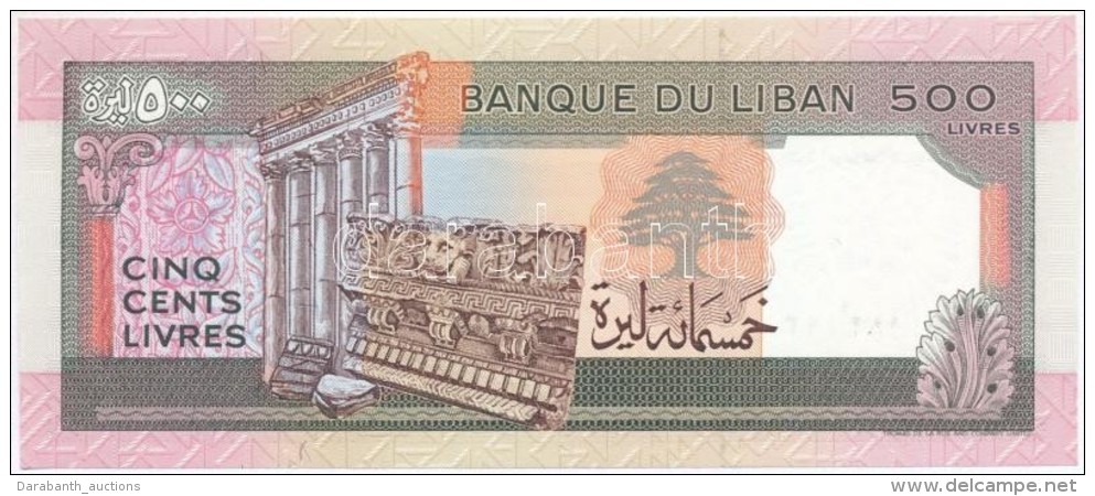Libanon 1988. 500L T:I
Lebanon 1988. 500 Livres C:UNC
Krause 68 - Non Classificati