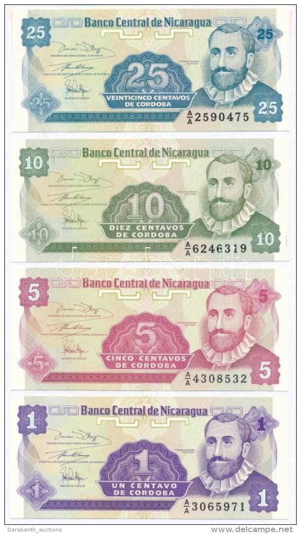 Nicaragua 1991. 1c + 5c + 10c + 25c T:I
Nicaragua 1991. 1 Centavo + 5 Centavos + 10 Centavos + 25 Centavos... - Non Classificati