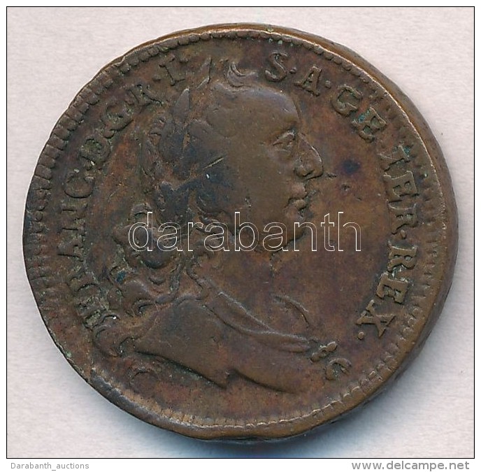 Ausztria 1763W 1kr Cu 'Lotharingiai Ferenc' T:2 Ph. 
Austria 1763W 1 Kreuzer Cu 'Franz Von Lothringen' C:VF Edge... - Zonder Classificatie