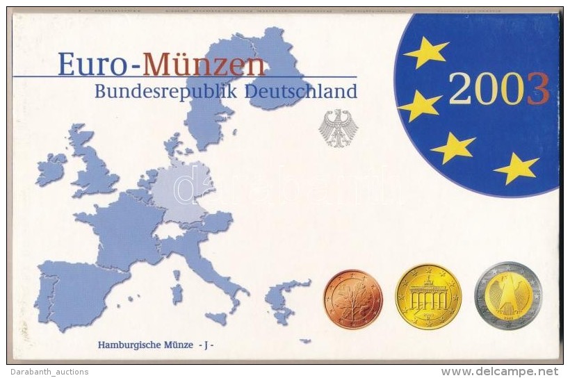 N&eacute;metorsz&aacute;g 2003J 1c-2E (8x) Forgalmi Sor, Hamburgi Verde, Lez&aacute;rt MÅ±anyag Tokban T:PP
Germany... - Sin Clasificación