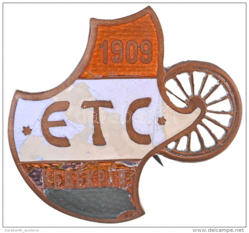 1909. 'ETC (Erzs&eacute;betfalvai Torna Club) Ker&eacute;kp&aacute;r' Zom&aacute;ncozott F&eacute;m Jelv&eacute;ny... - Non Classificati