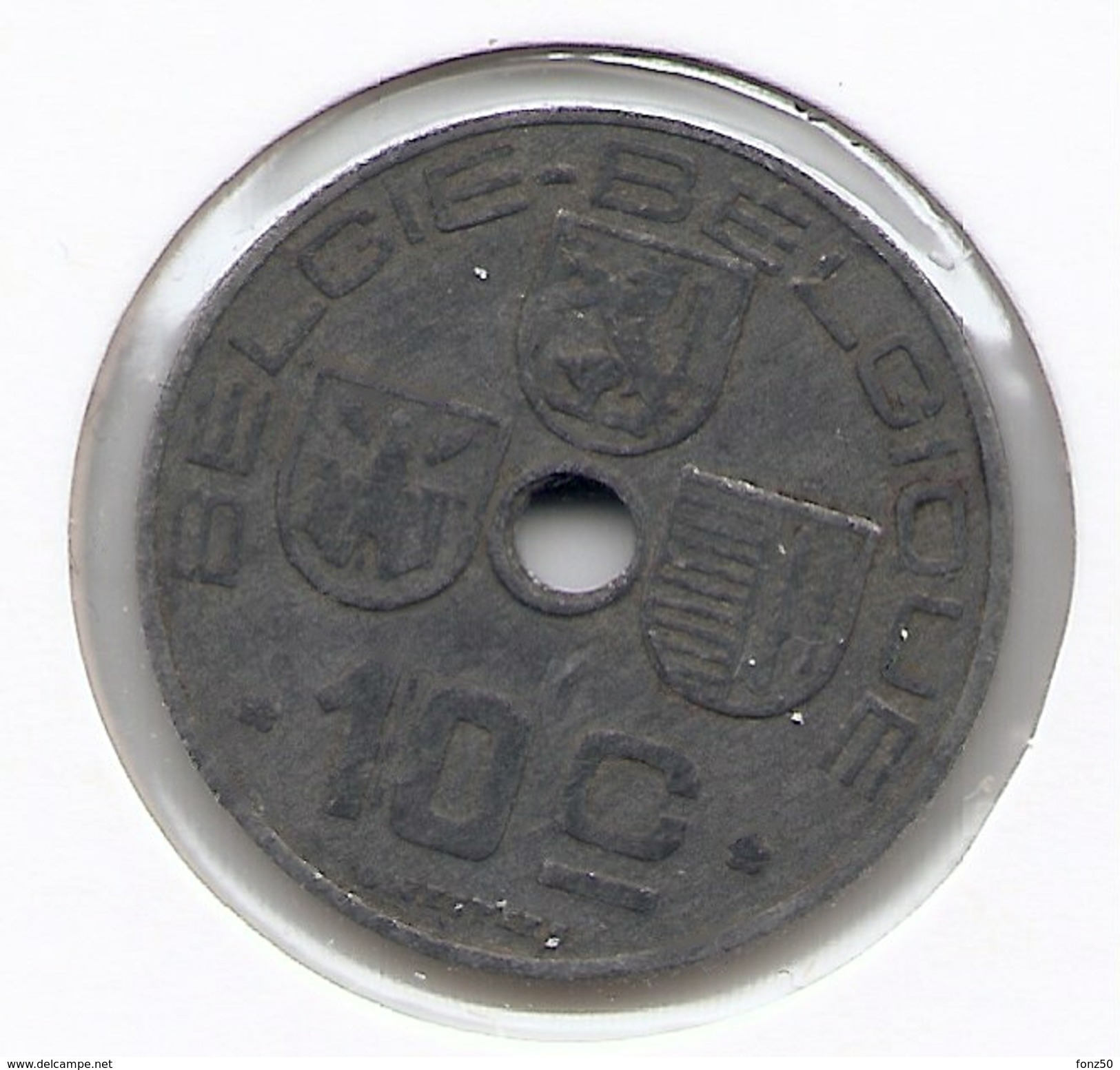 LEOPOLD III * 10 Cent 1944 Vlaams/frans * Z.Fraai / Prachtig / Nr 8217 - 10 Centimes