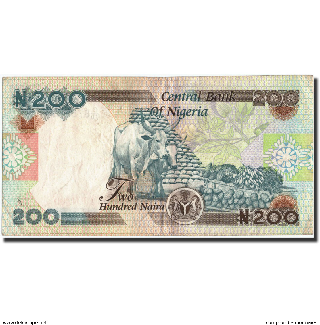 Billet, Nigéria, 200 Naira, 2000, 2000, KM:29a, TTB - Nigeria