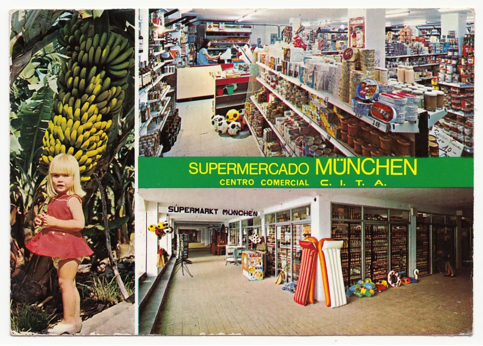 Gran Canaria - Playa Del Inglés - Supermercado München - Usado 1979 - Gran Canaria