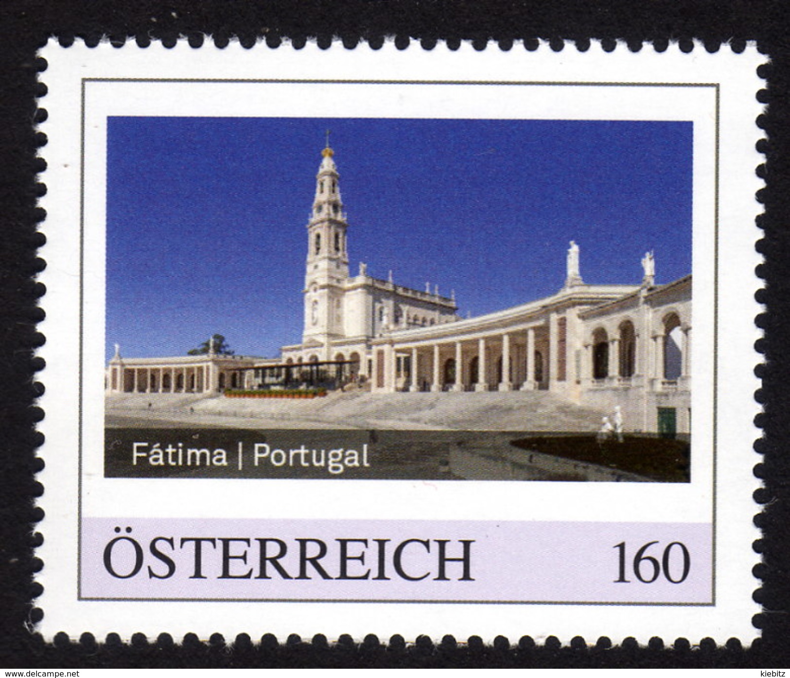 ÖSTERREICH 2015 ** Wallfahrtsort Fatima In Portugal - PM Personalized Stamp MNH - Kirchen U. Kathedralen