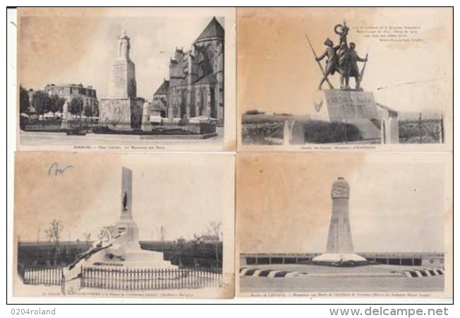 Guerre 1914 1918 Lots De 15 Cartes Sur Les Monuments Commémoratif   -  Achat Immédiat - Guerre 1914-18