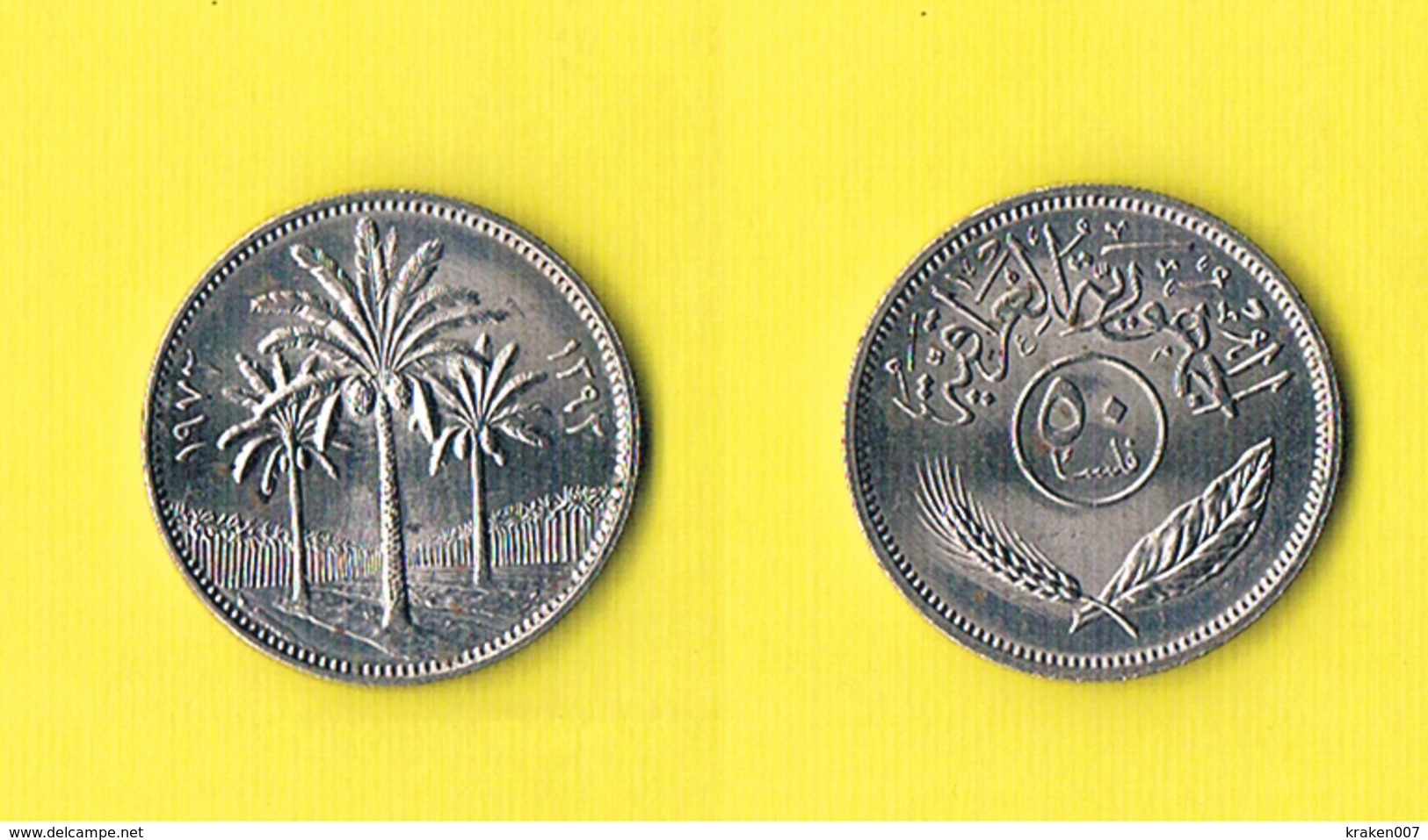 Iraq 50 Fils -1972 - Iraq