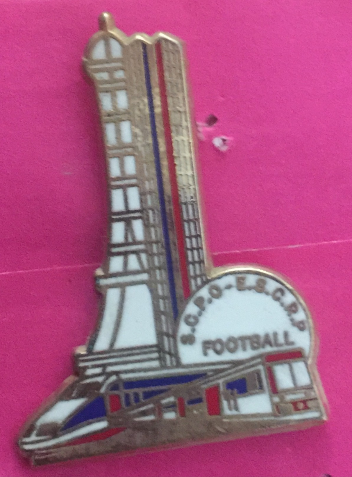 FOOTBALL PARIS TOUR EIFFEIL TGV - Football