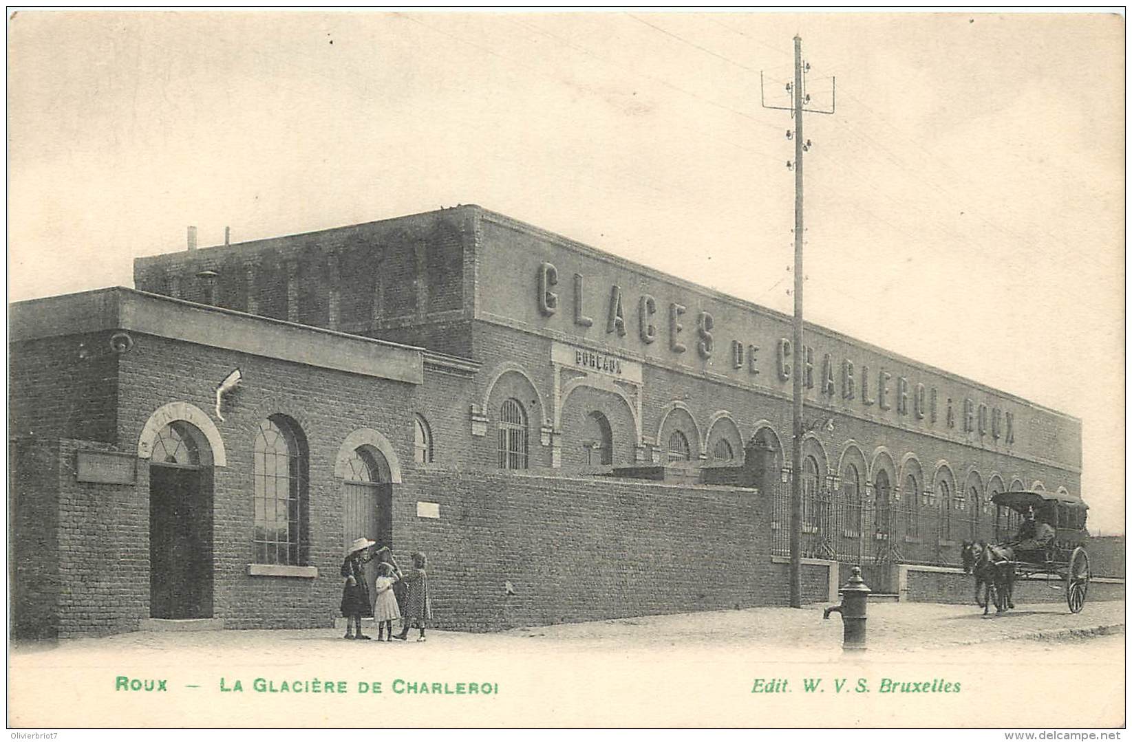 Charleroi - Roux -  La Glacière De Charleroi - Charleroi