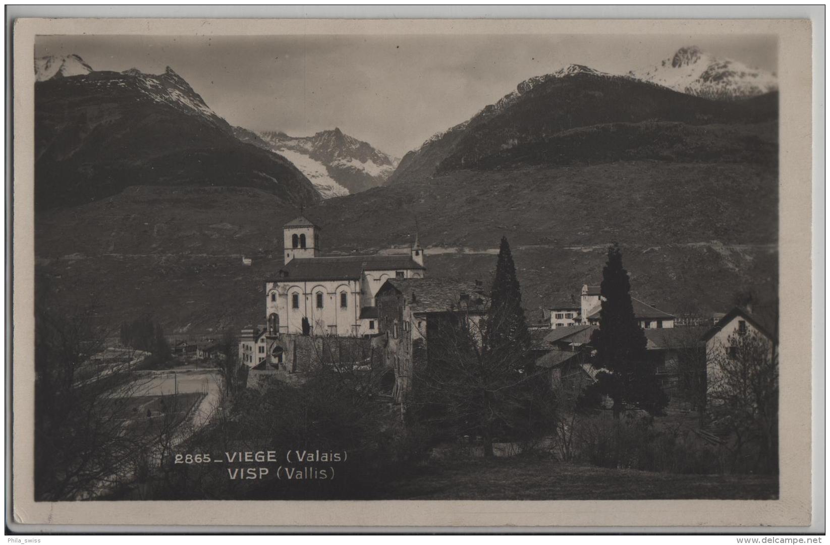 Viege (Valais) Visp (Wallis) - Viège