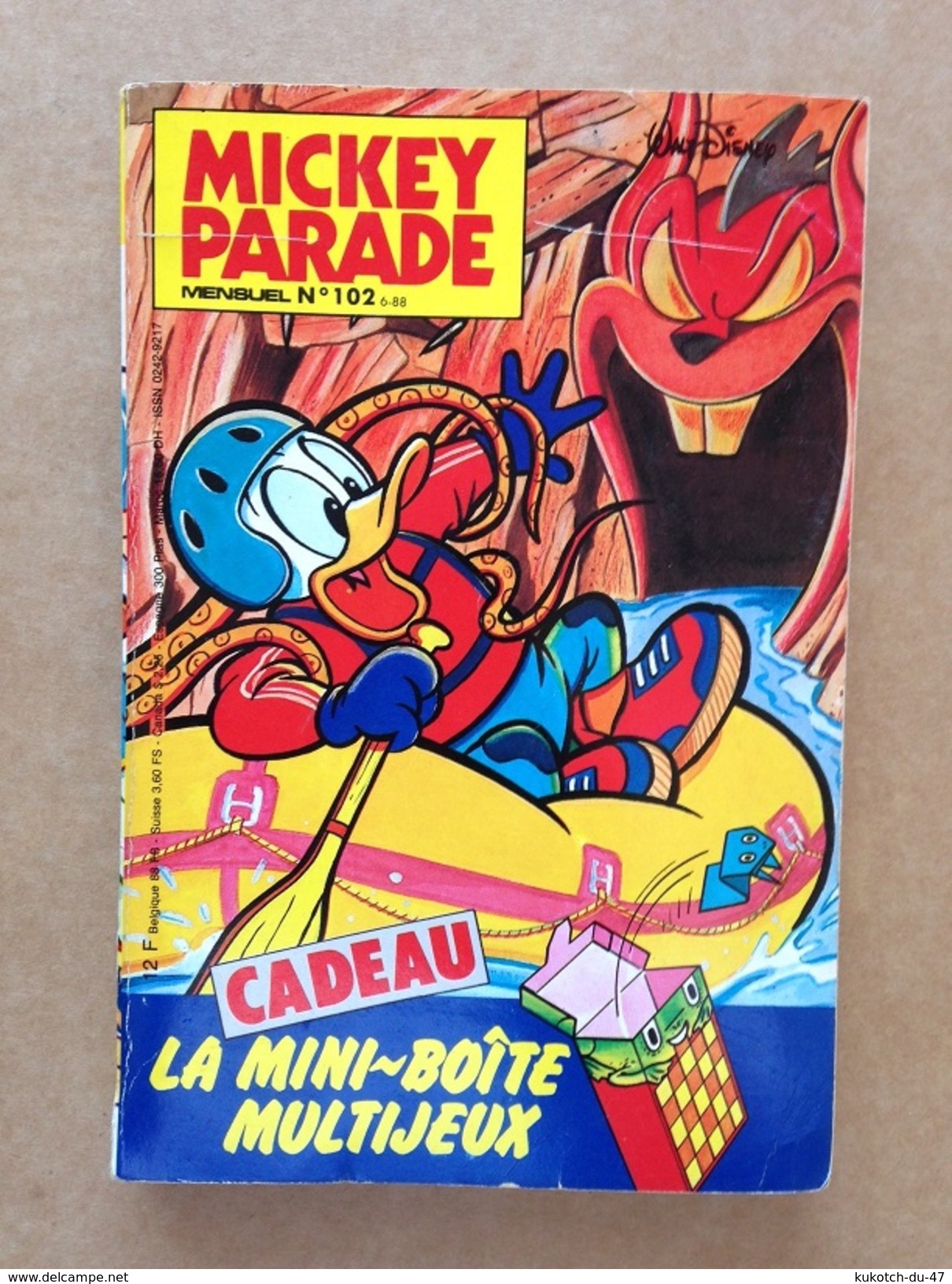 Disney - Mickey Parade - Année 1988 °° N°102 - Mickey Parade