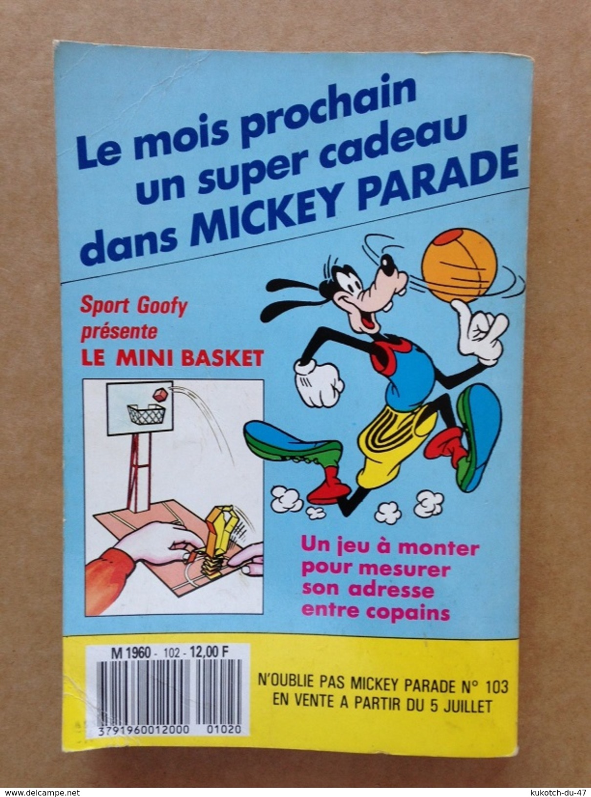 Disney - Mickey Parade - Année 1988 °° N°102 - Mickey Parade