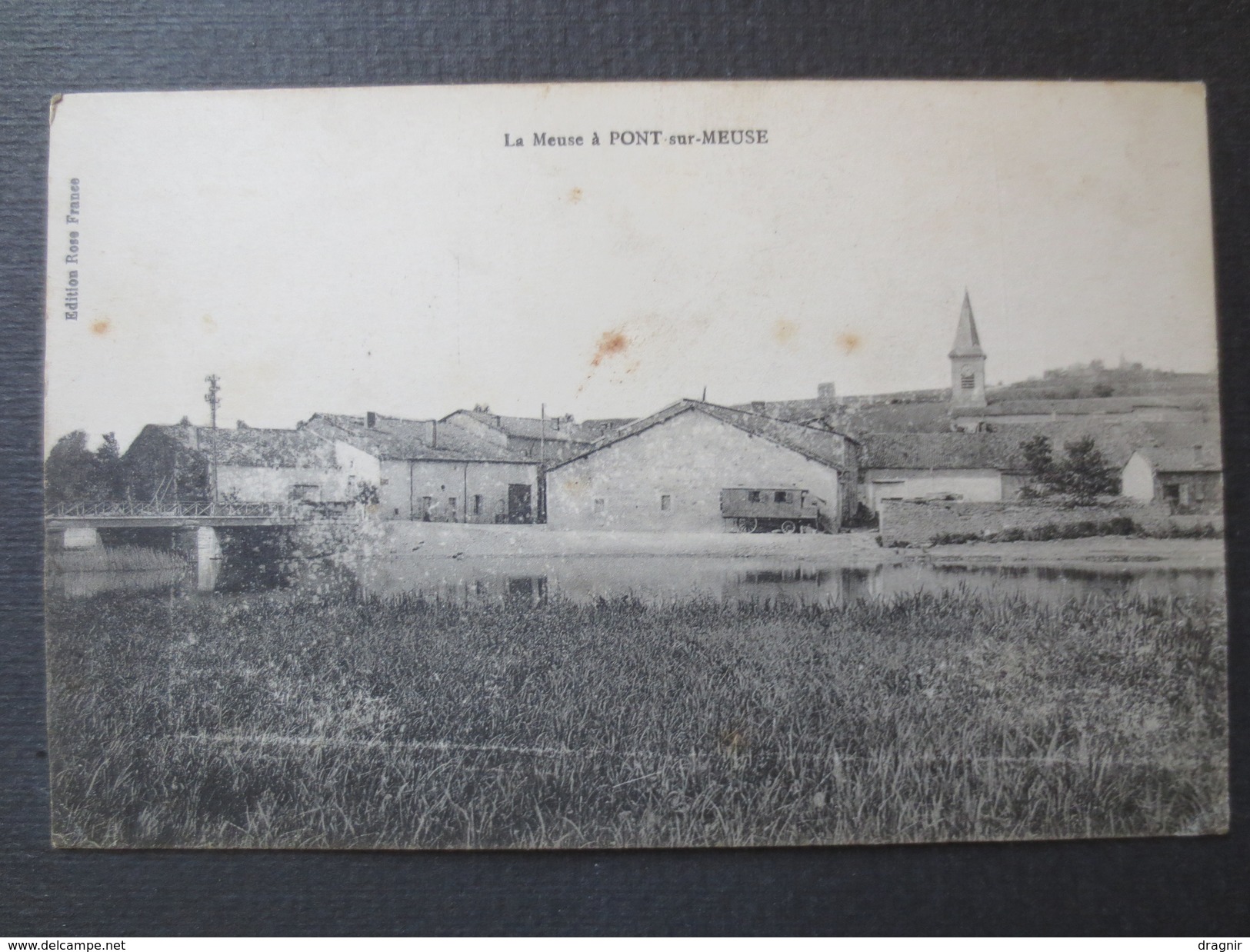 55 - Pont Sur Meuse - CPA - La Meuse à Pont Sur Meuse - - Vavincourt