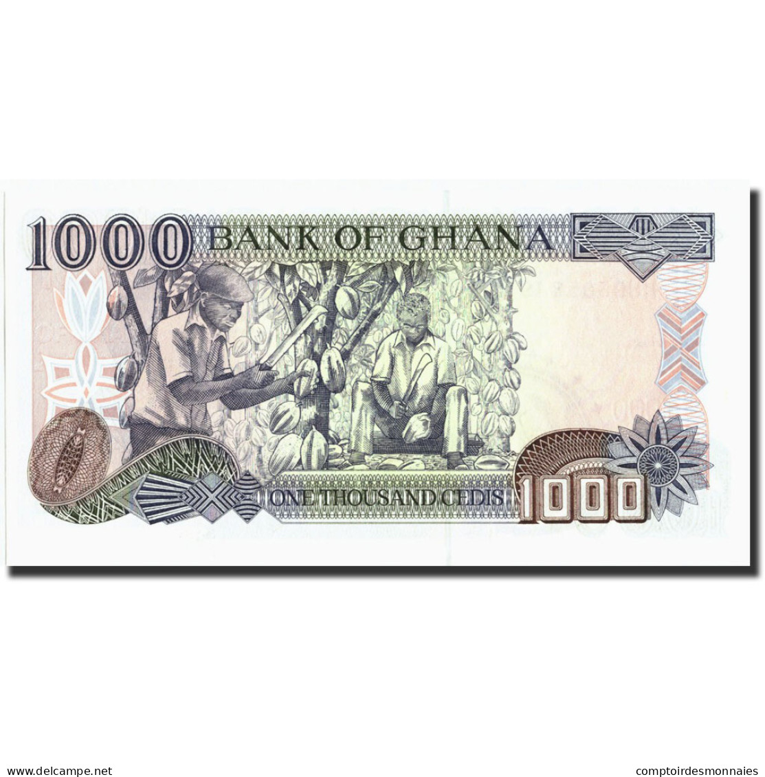 Billet, Ghana, 1000 Cedis, 2003, 2003-08-04, KM:32i, SPL+ - Ghana