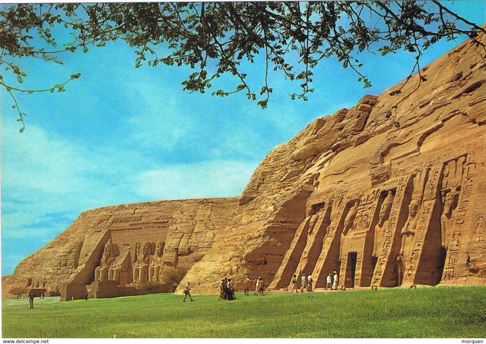 24427. Postal Templo ABU SIMBEL (egypt), Vista General - Abu Simbel Temples