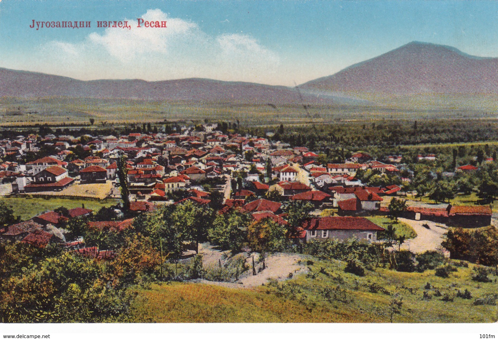 MACEDONIA - RESEN, JUGOZAPADNI IZGLED, PANORAMA - Nordmazedonien