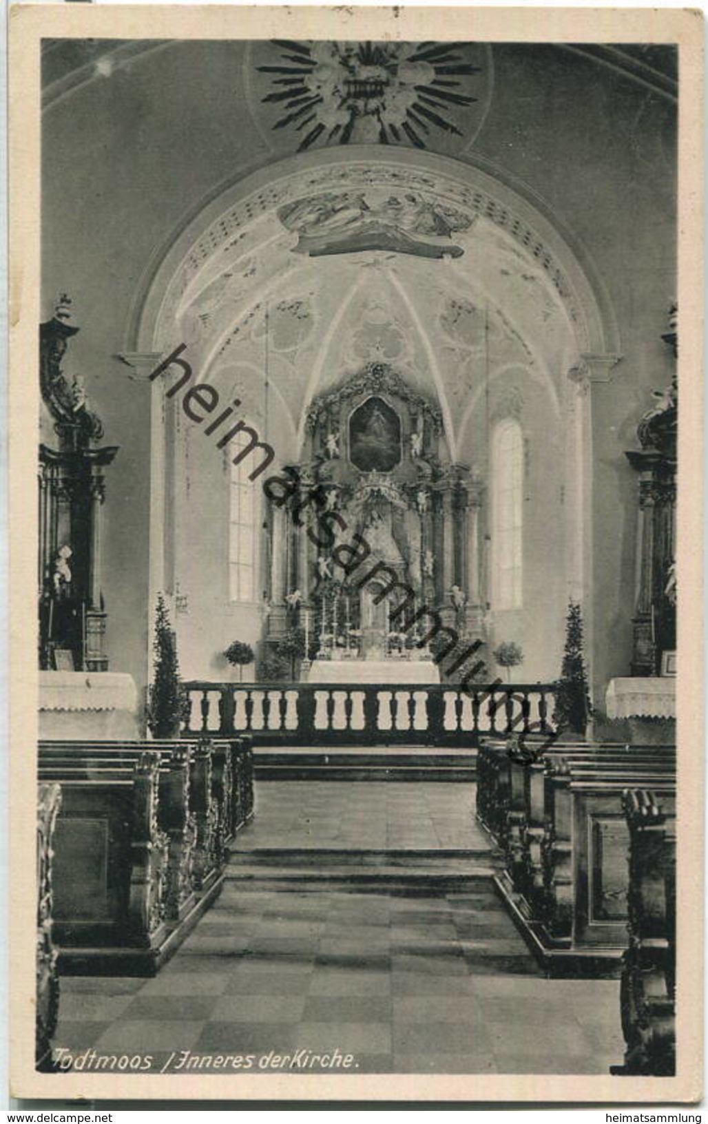 Todtmoos - Inneres Der Kirche - Todtmoos