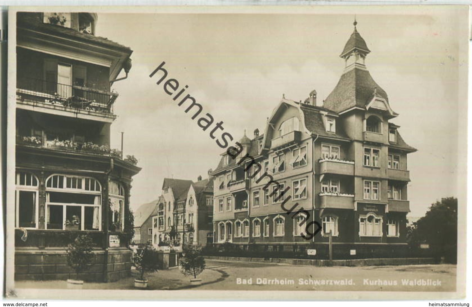 Bad Dürrheim - Kurhaus Waldblick - Foto-Ansichtskarte - Bad Duerrheim