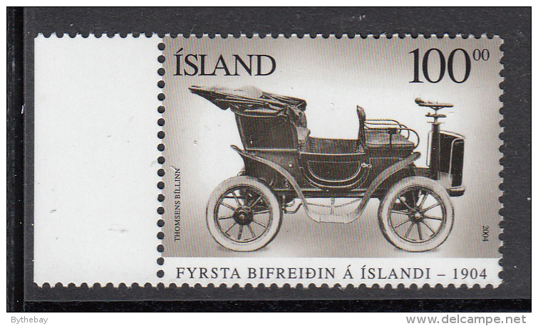 Iceland MNH 2004 Scott #1024 Centenary First Car In Iceland - Neufs