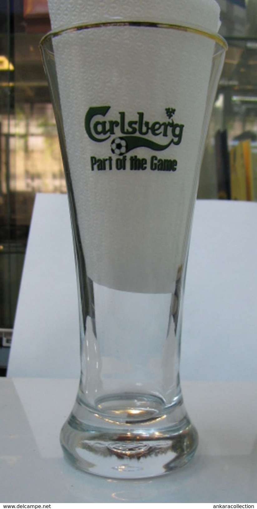 AC - CARLSBERG BEER GLASS FROM TURKEY - Beer