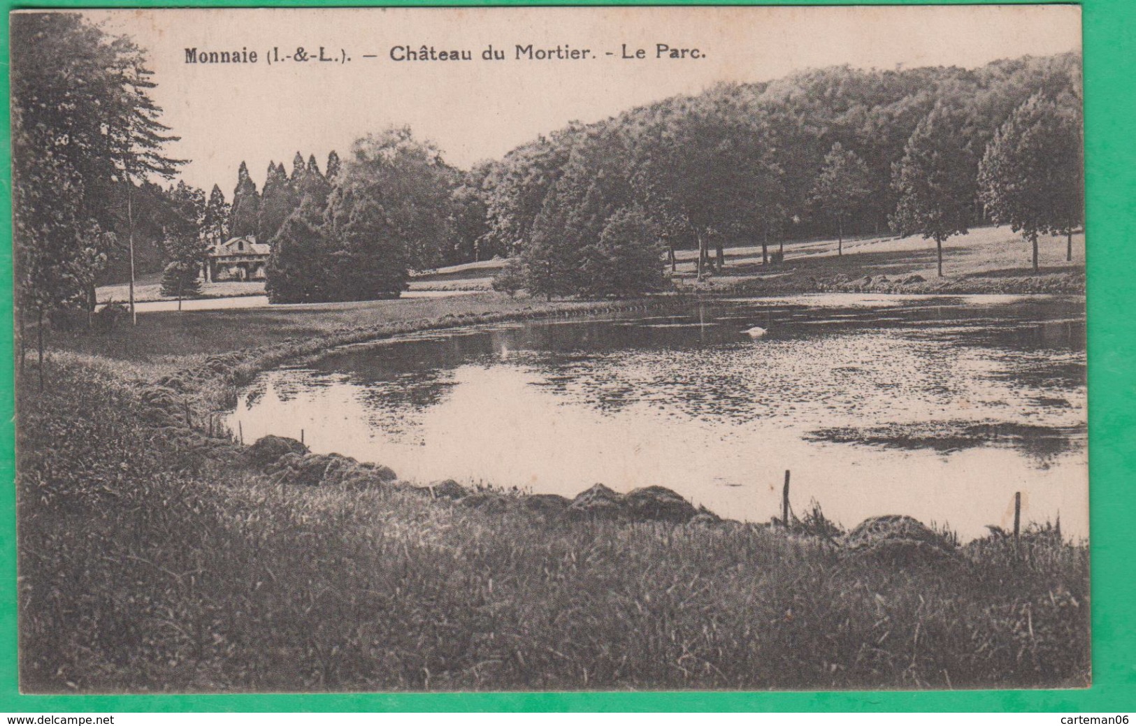 37 - Monnaie - Château Du Mortier - Le Parc - Editeur: ? - Monnaie