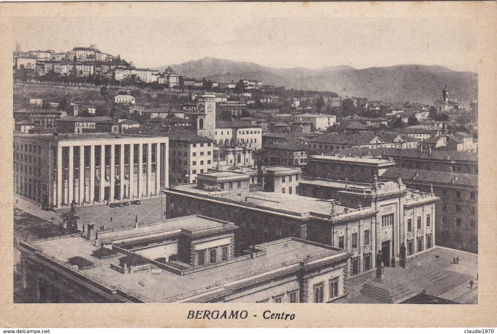 CARTOLINA - POSTCARD - BERGAMO - CENTRO - Bergamo