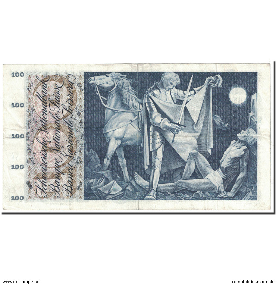 Billet, Suisse, 100 Franken, 1970, 1970-01-05, KM:49l, TTB+ - Switzerland