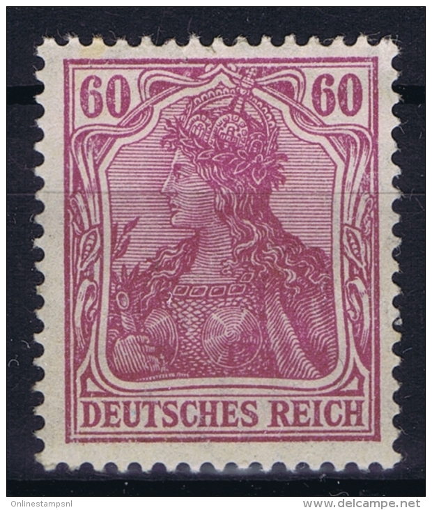 Deutsche Reich: Mi Nr 92 I  MH/* Falz/ Charniere 1905 - Ungebraucht