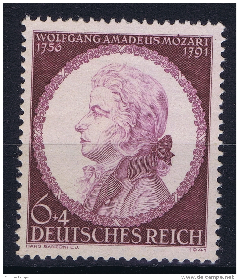 Deutsche Reich: Mi Nr 810 II  Punkt Im Überrand Postfrisch/neuf Sans Charniere /MNH/**  1941 - Ungebraucht