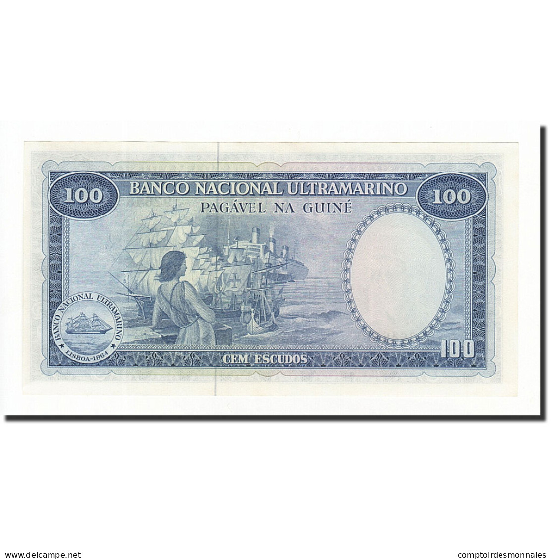 Billet, Portuguese Guinea, 100 Escudos, 1971, 1971-12-17, KM:45a, NEUF - Guinea