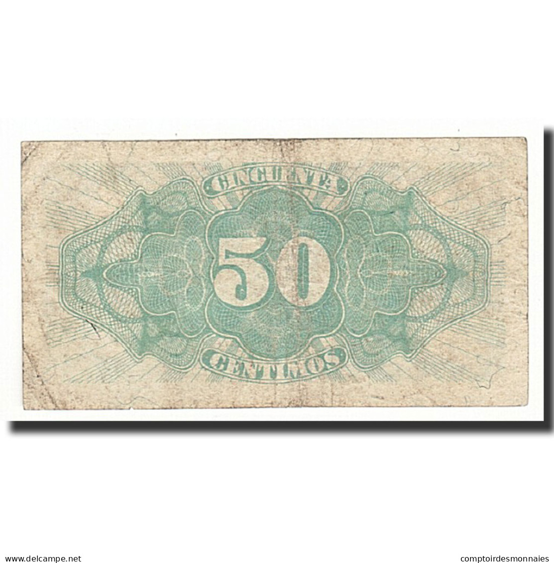 Billet, Espagne, 50 Centimos, Undated (1938), KM:96M, TB+ - 1-2 Peseten