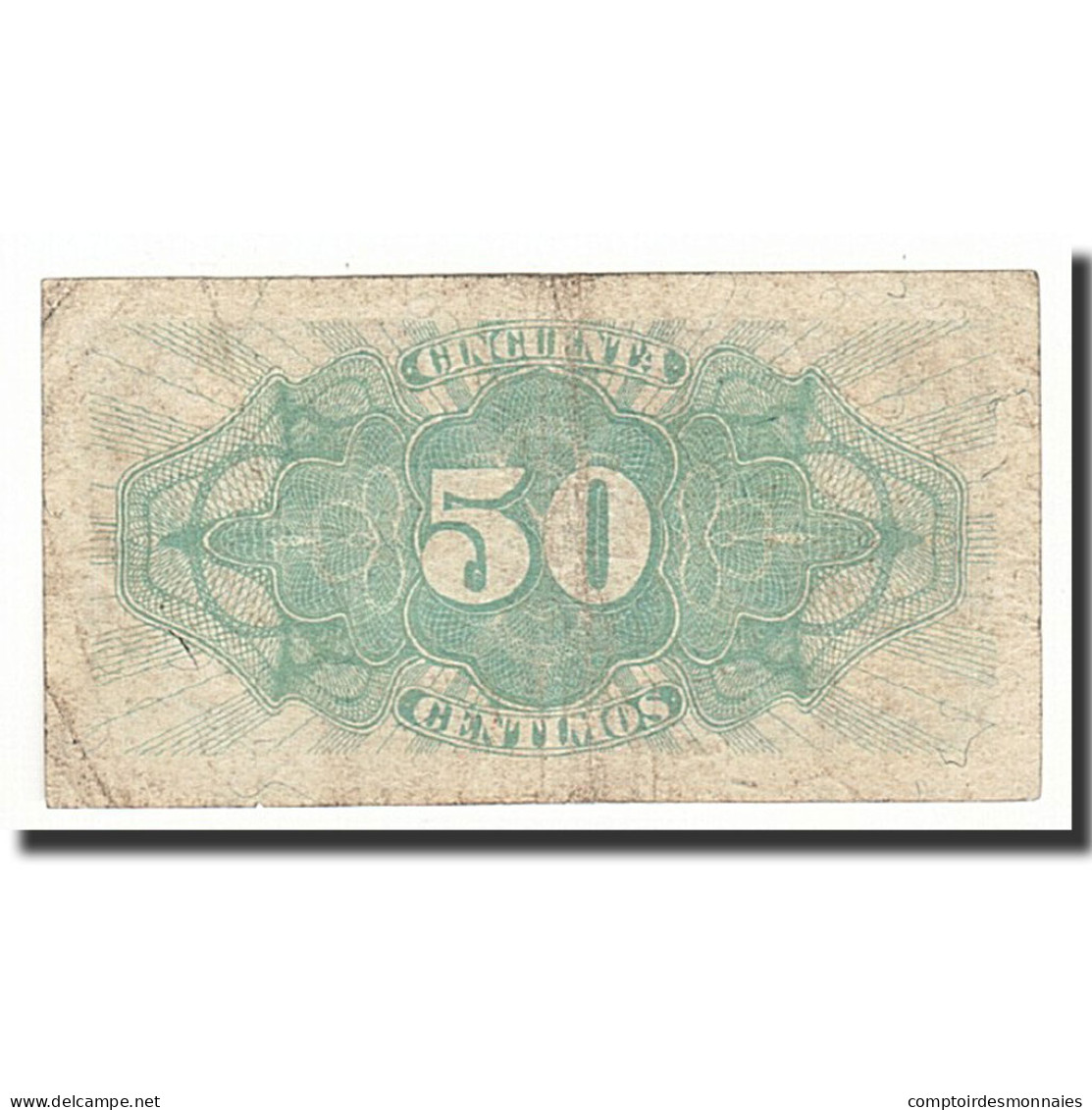 Billet, Espagne, 50 Centimos, Undated (1938), KM:96M, TB+ - 1-2 Pesetas