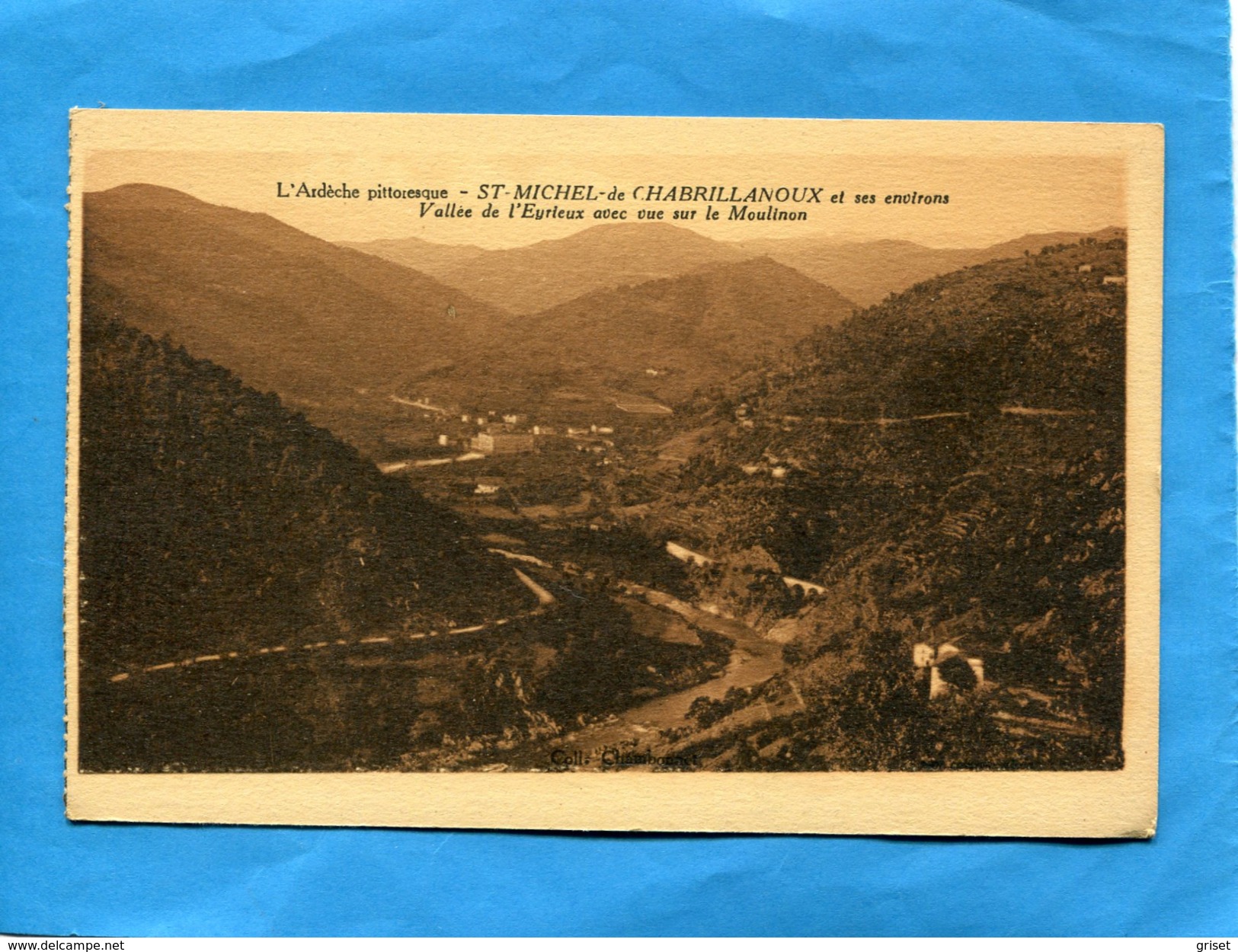 Saint Michel Chabrillanoux Et Vallée De L'eyrieux -années 20- -édition - Autres & Non Classés