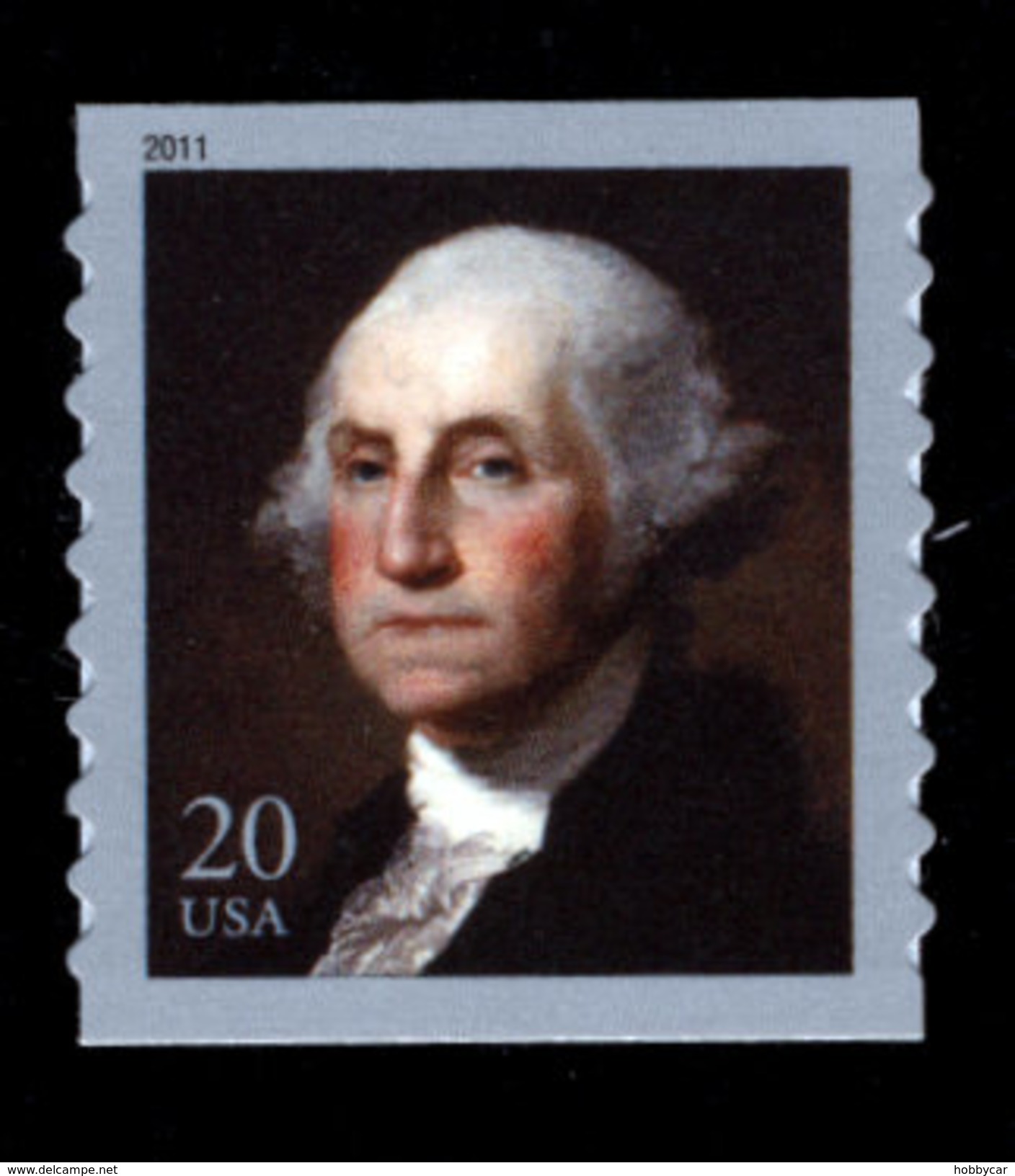 USA, 2011, Scott #4512, George Washington, 20c, Coil,  MNH, VF - Unused Stamps