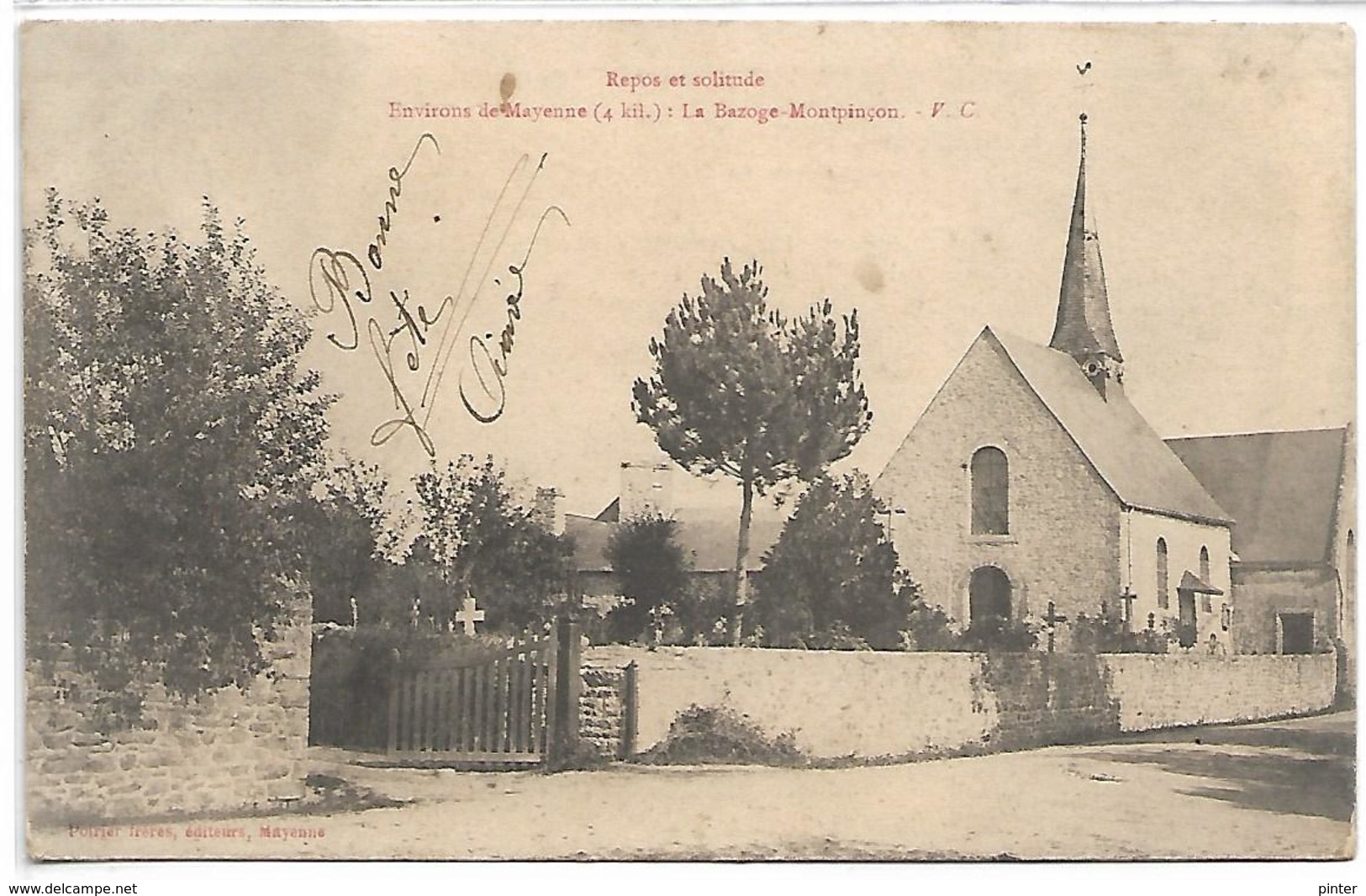 Environs De Mayenne - LA BAZOGE MONTPINCON - Autres & Non Classés