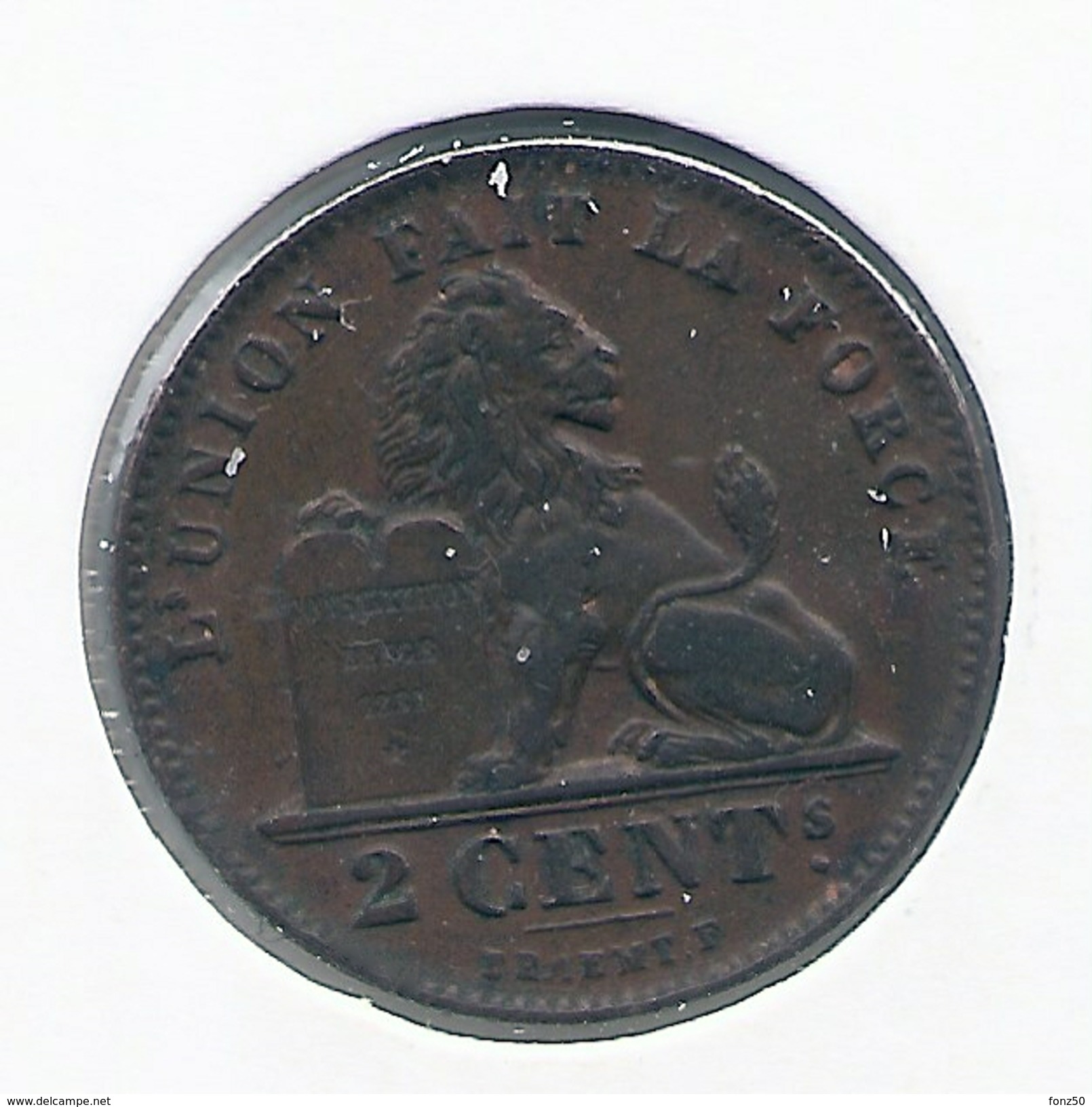 2 Cent 1912 Frans * Z.Fraai / Prachtig * Nr 8341 - 2 Centimes