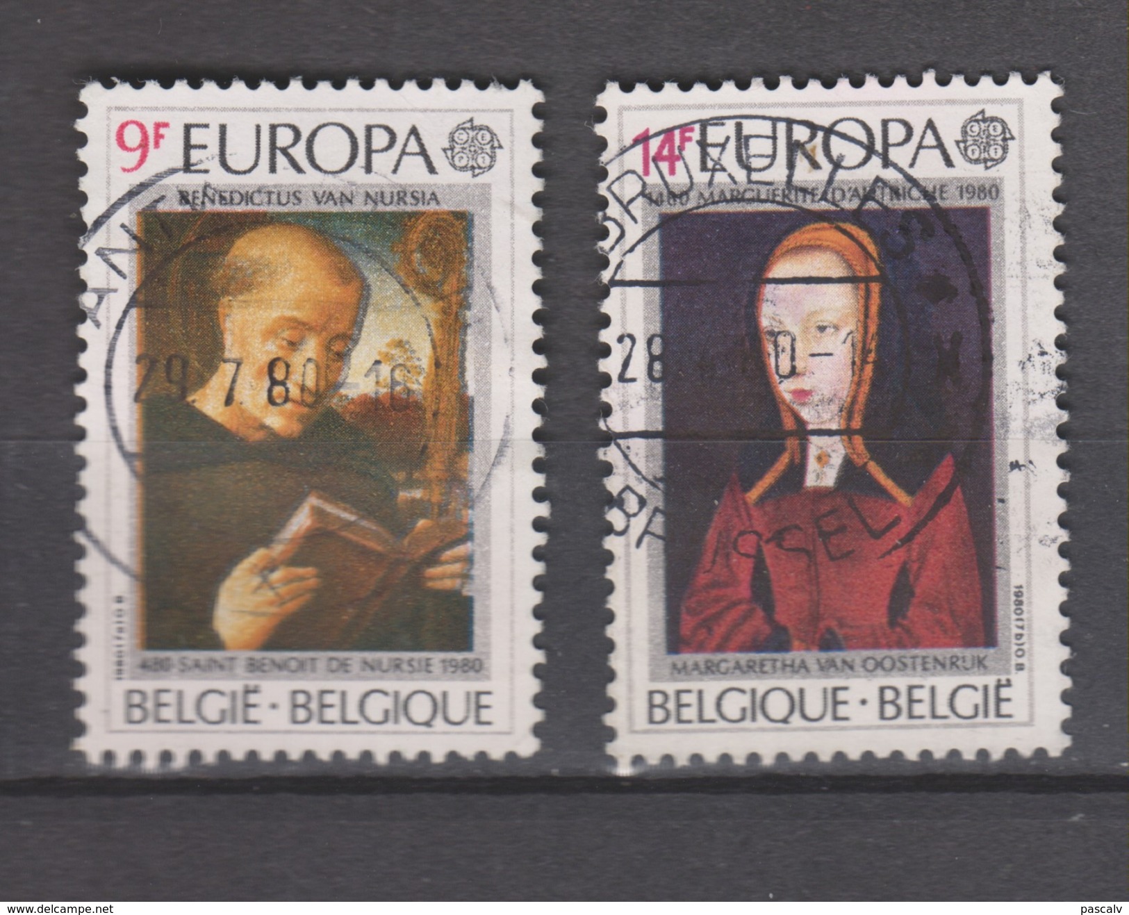 COB 1972 / 1973 Oblitéré Europa - Used Stamps