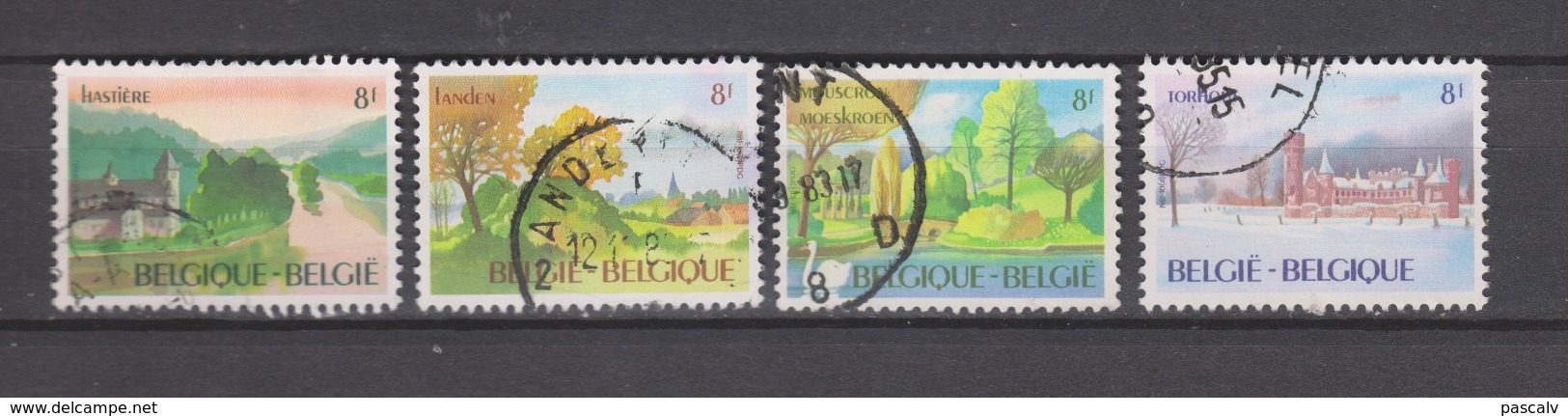 COB 2096 / 2099 Oblitéré - Used Stamps