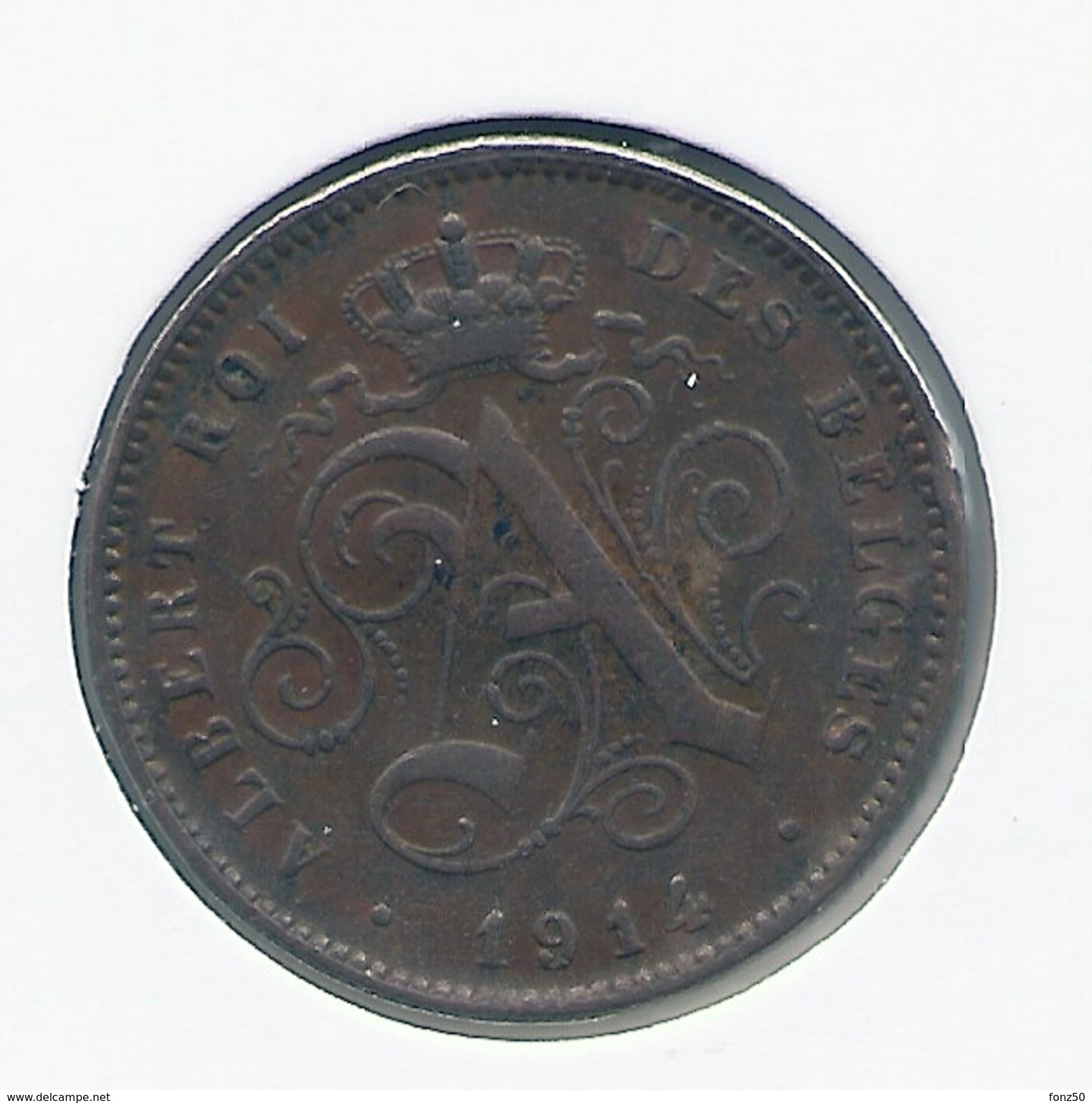 2 Cent 1914 Frans * Prachtig * Nr 7711 - 2 Cents