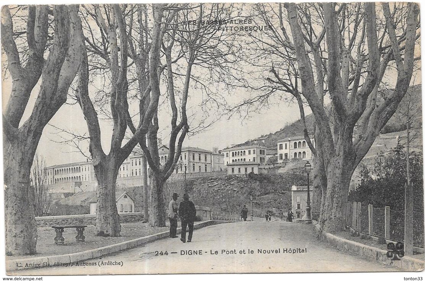 DIGNE - 04 - Le Pont Et Le Nouvel Hopital - RARE - ORL - - Digne