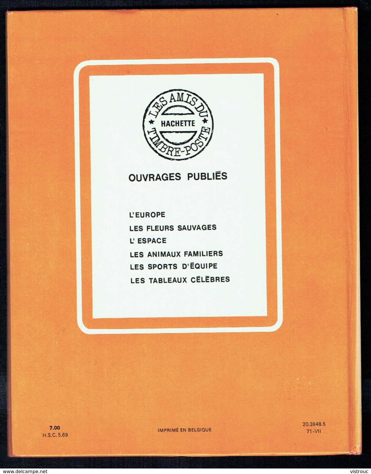 " A La Découverte De L'EUROPE Par Le Timbre-poste ", édition HACHETTE, 1971. - Motive