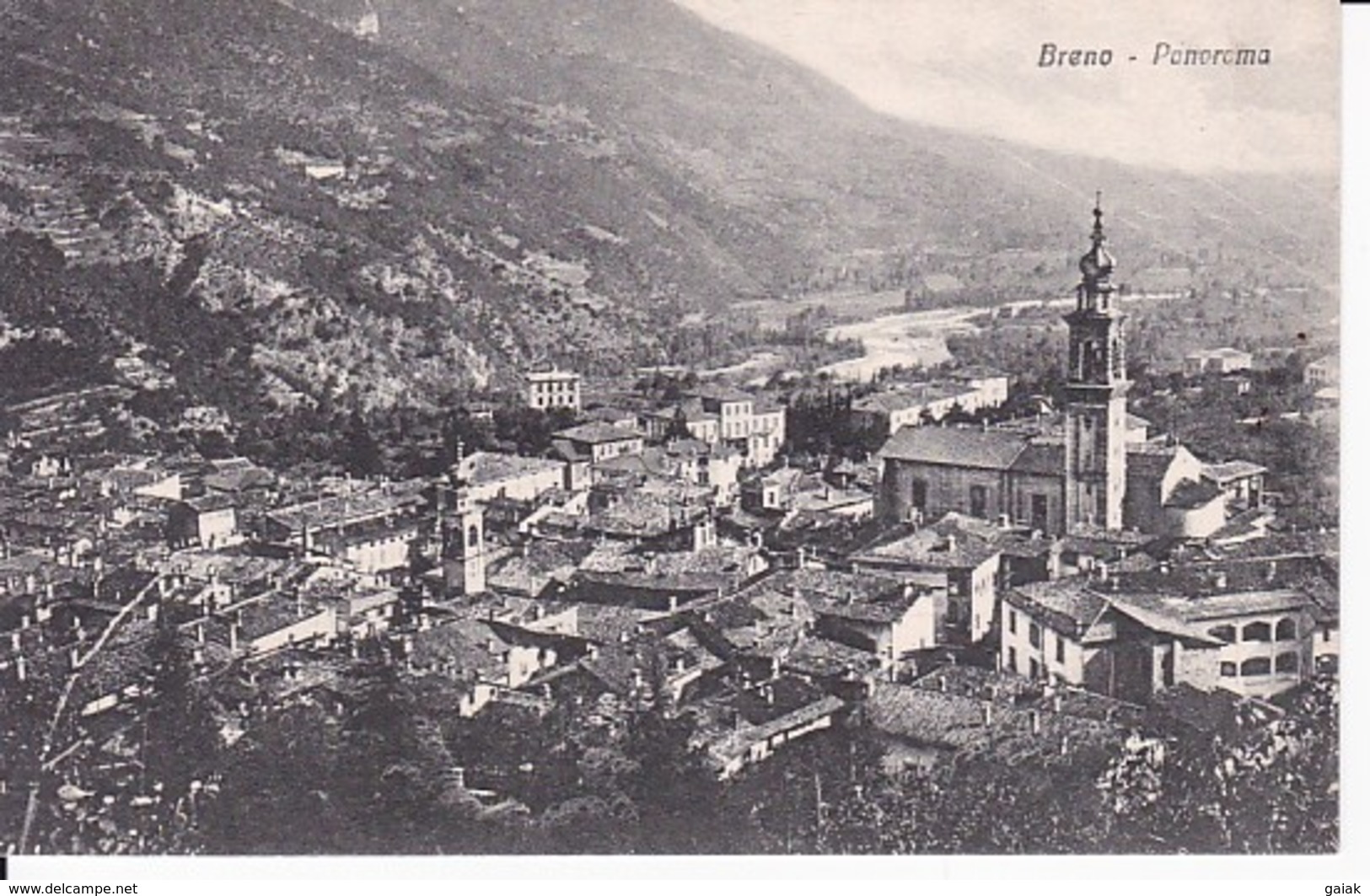 N396 BRENO - PANORAMA - Brescia