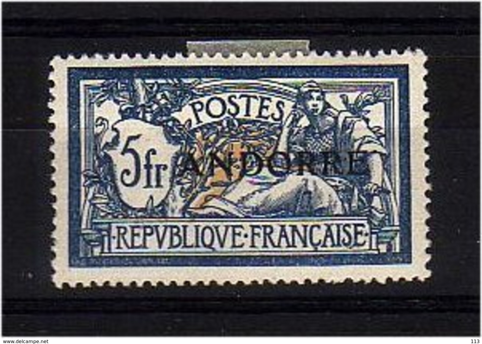 ANDORRE - N° 21 * Signé - Unused Stamps